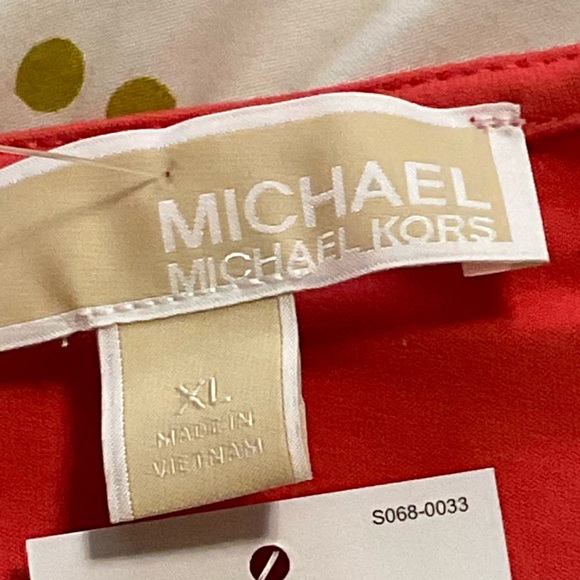 G - Michael Kors Orange Top - Picture 3 of 4